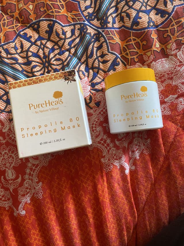 Pureheals Propolis 80 Sleeping Mask review photo by aprilskintour