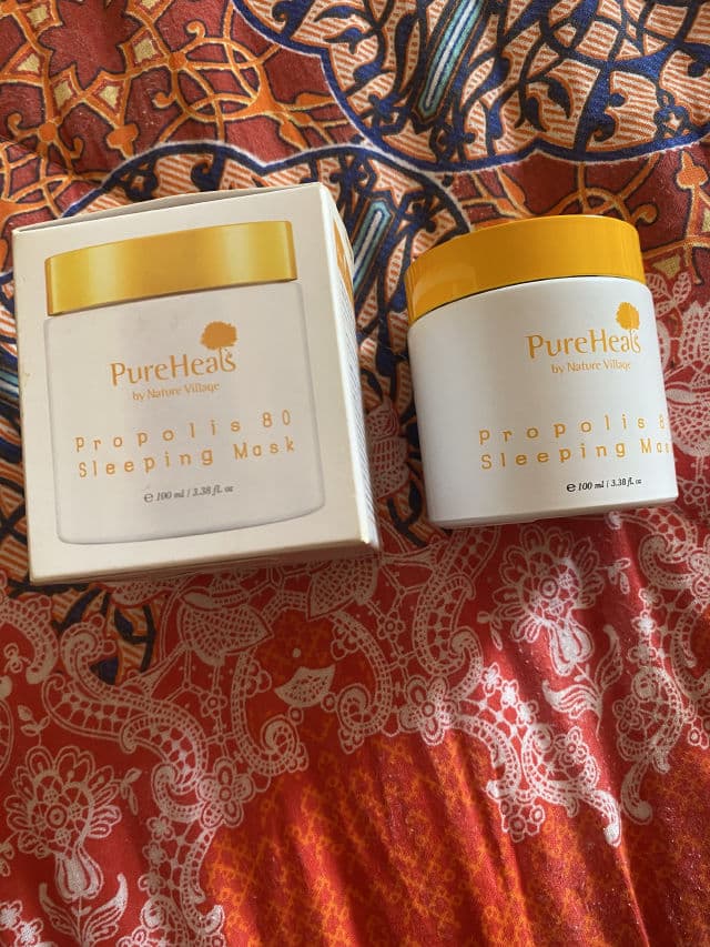 Pureheals Propolis 80 Sleeping Mask review photo by aprilskintour