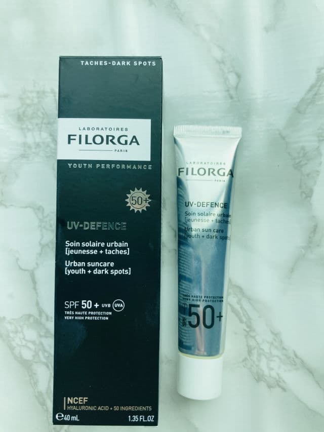 Filorga UV-Defense SPF50+ review photo by karolinatriesbeauty