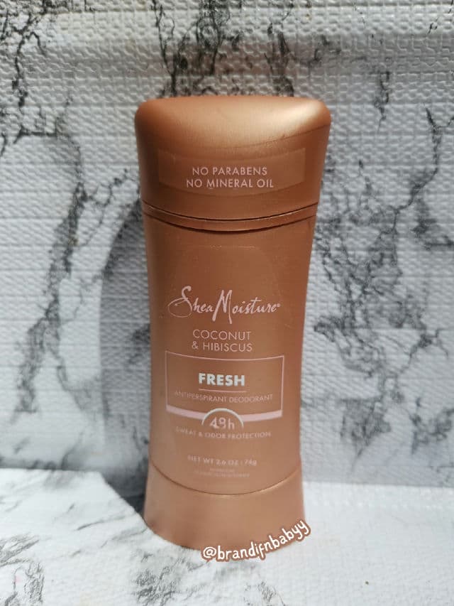 SheaMoisture Coconut & Hibiscus Fresh Antiperspirant Deodorant Stick review photo by BrandiFnBabyy