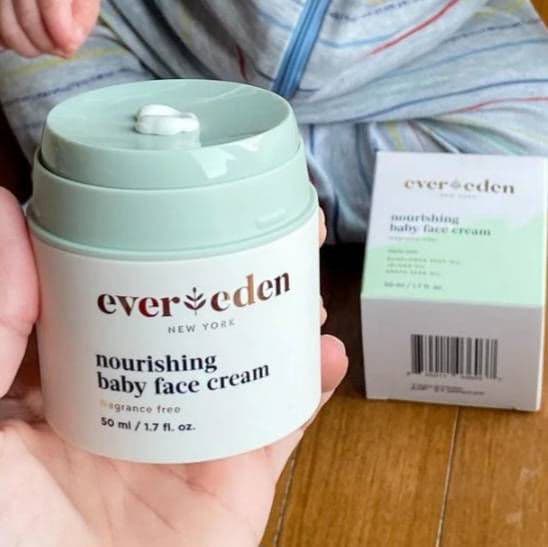 Evereden Nourishing Baby Face Cream review photo by BrandiFnBabyy