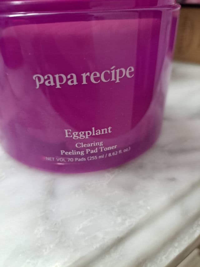 PAPA RECIPE Eggplant Clearing Peeling Pad Toner review photo by selfcaresoo