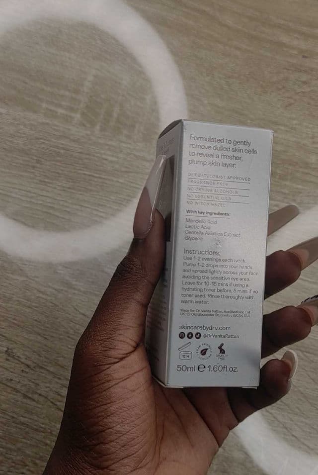 Skincare By Dr V Exfoliate to Glow review photo by hempresshesed