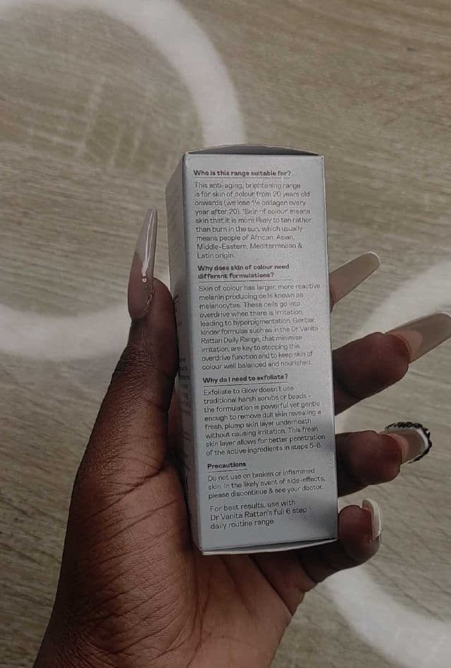 Skincare By Dr V Exfoliate to Glow review photo by hempresshesed