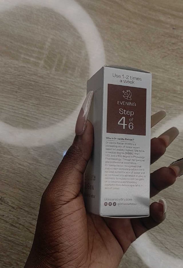 Skincare By Dr V Exfoliate to Glow review photo by hempresshesed