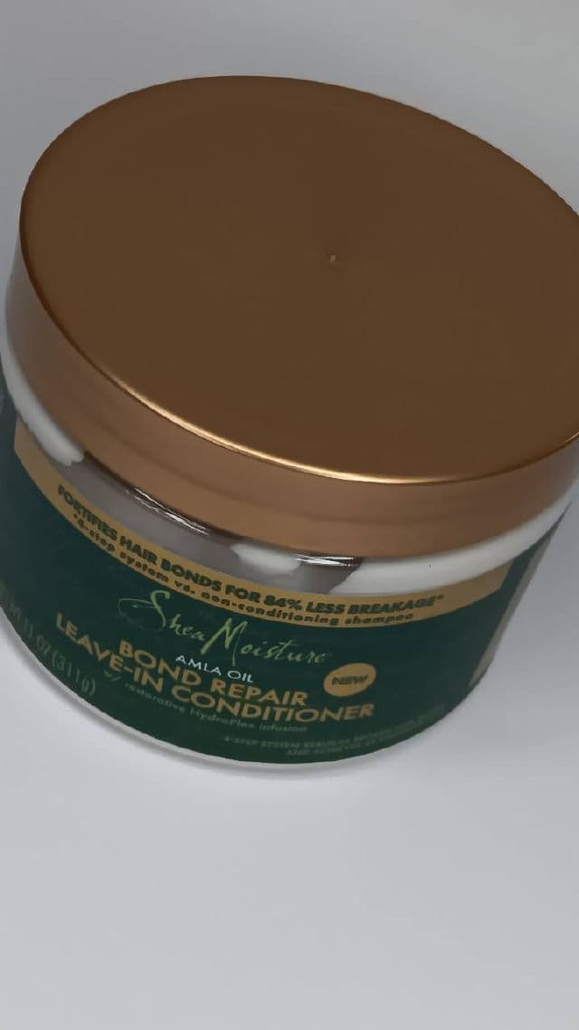 SheaMoisture Bond Repair Leave-In Conditioner with Amla Oil review photo by lamamaishere