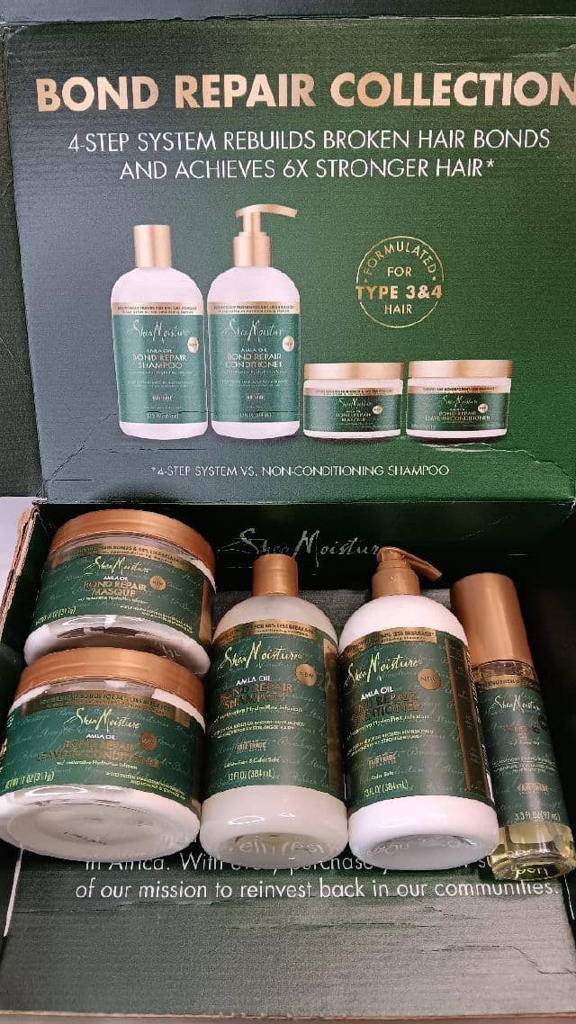 SheaMoisture Bond Repair Masque with Amla Oil review photo by lamamaishere