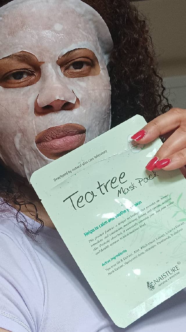 Naisture Tea Tree Mask Pack review photo by lamamaishere