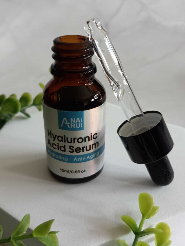 ANAIRUI Skin Care Hyaluronic Acid Serum	 review photo by lamamaishere
