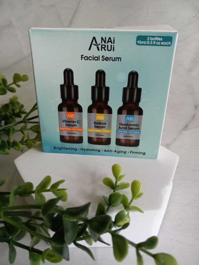 ANAIRUI Skin Care Hyaluronic Acid Serum	 review photo by lamamaishere