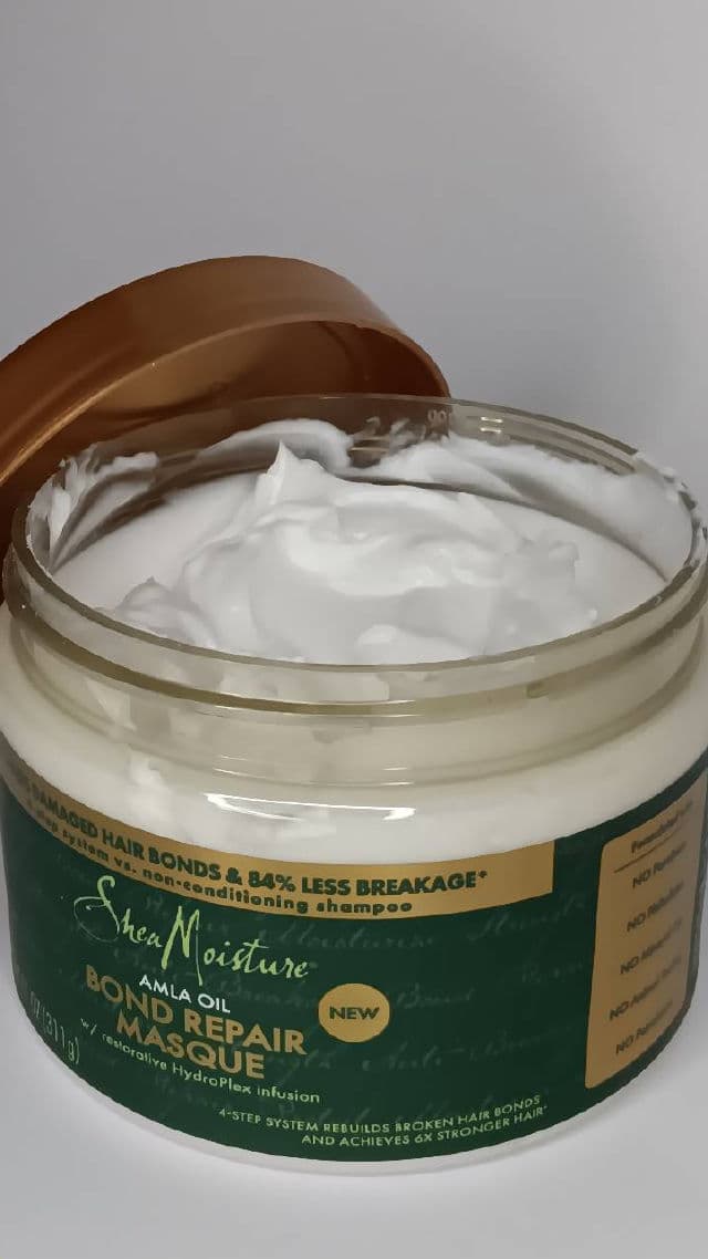 SheaMoisture Bond Repair Masque with Amla Oil review photo by lamamaishere