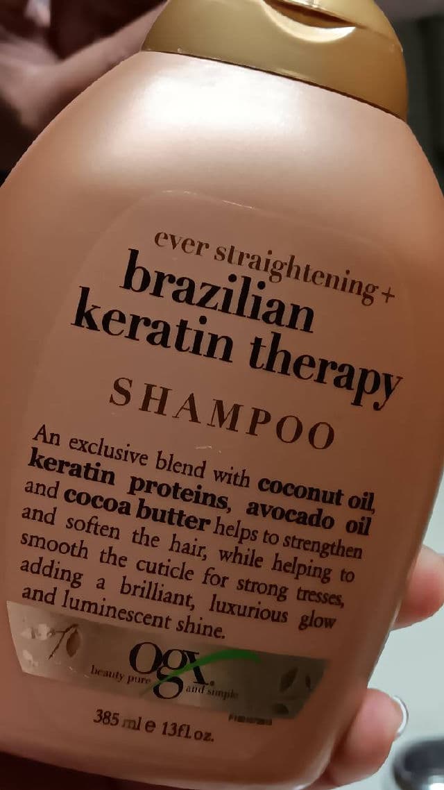 OGX Ever Straightening + Brazilian Keratin Therapy Shampoo review photo by lamamaishere