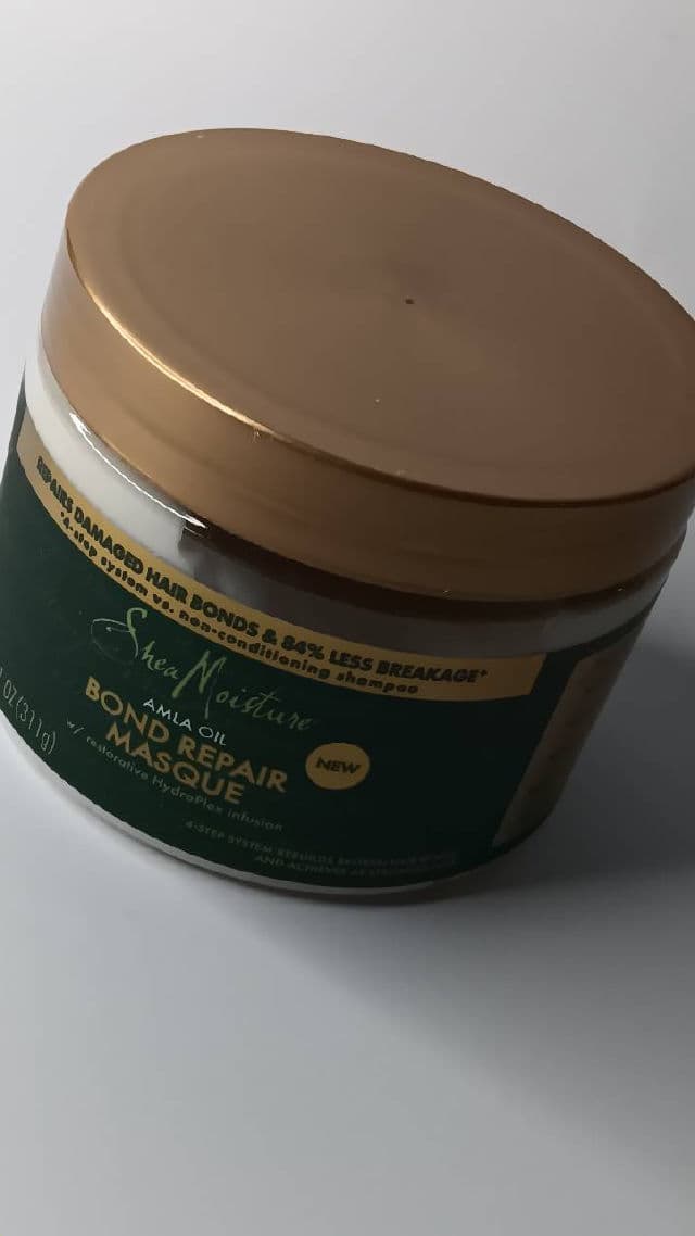 SheaMoisture Bond Repair Masque with Amla Oil review photo by lamamaishere