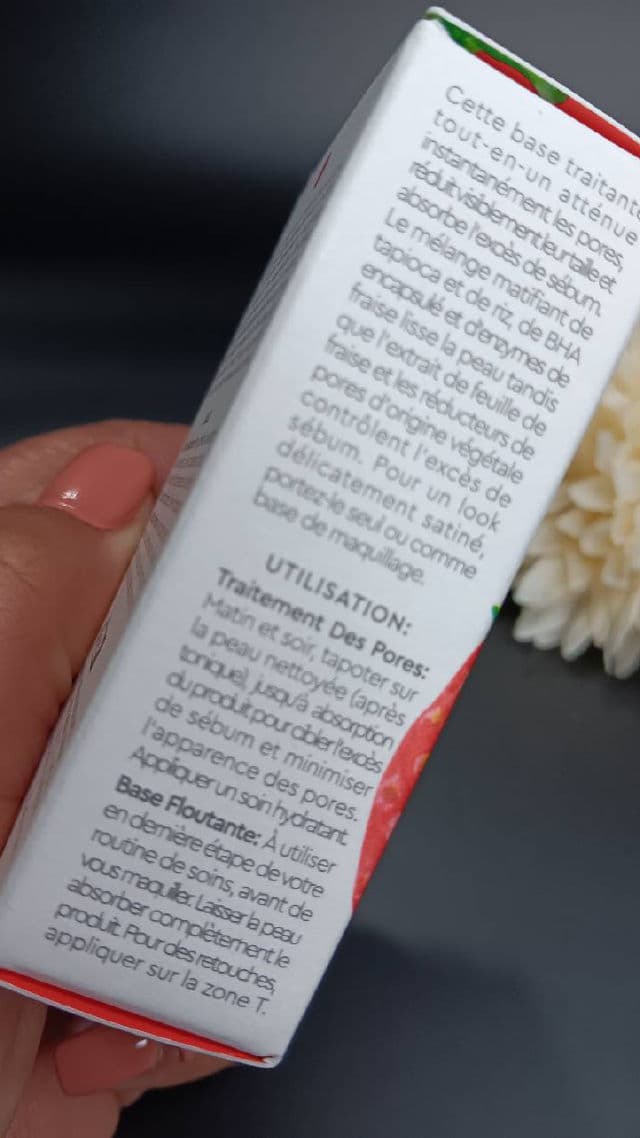 Glow Recipe Strawberry BHA Pore-Smooth Blur Drops review photo by lamamaishere