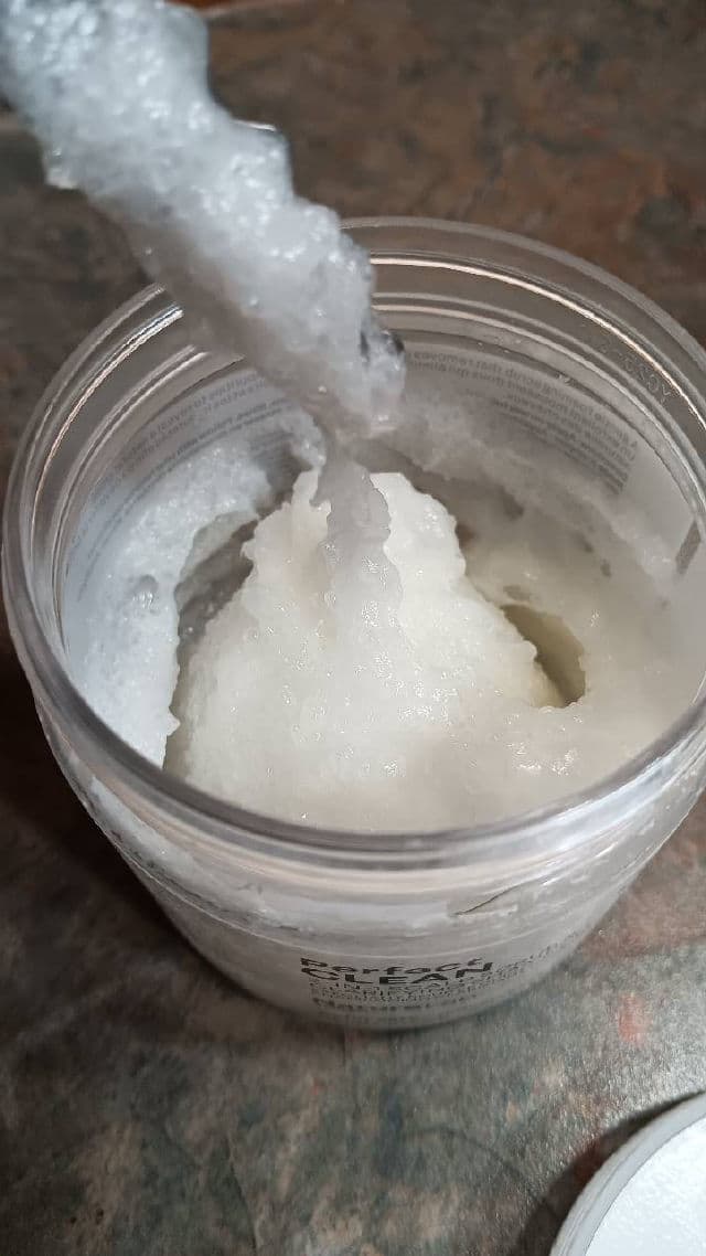 NatureLab. Tokyo Perfect Shine Clarifying Scalp Scrub review photo by lamamaishere