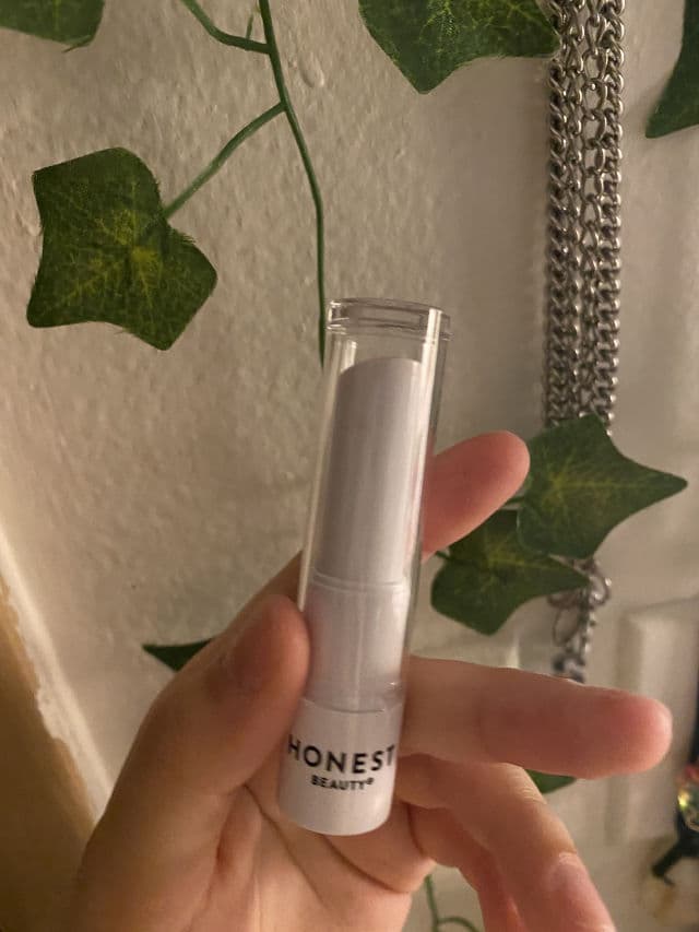 Honest Beauty Tinted Lip Balm review photo by Spirled