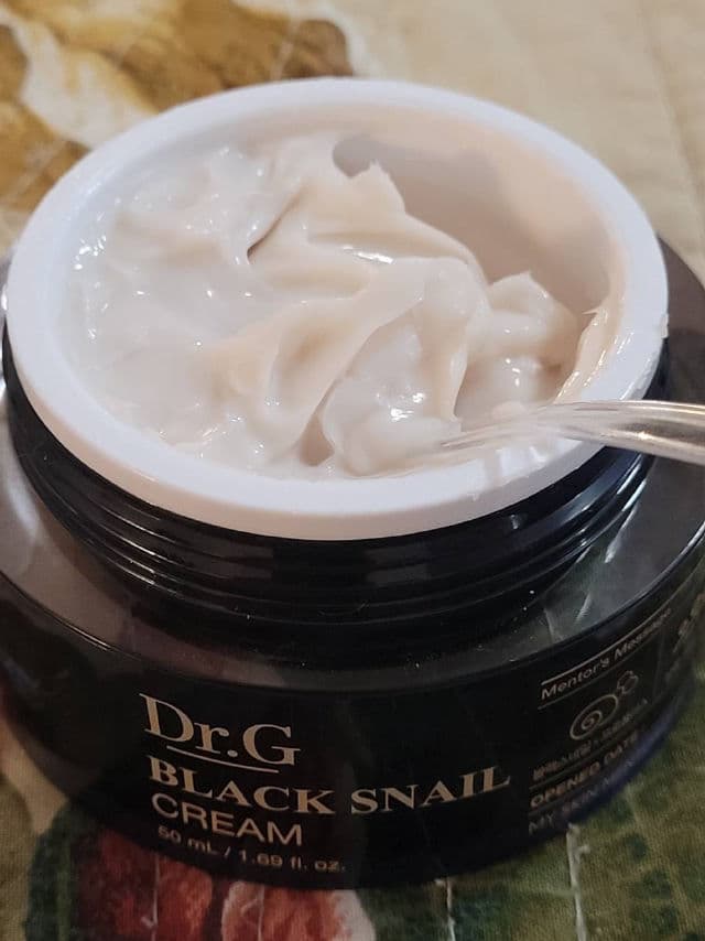 DR.G Black Snail Cream review photo by Alliekat76