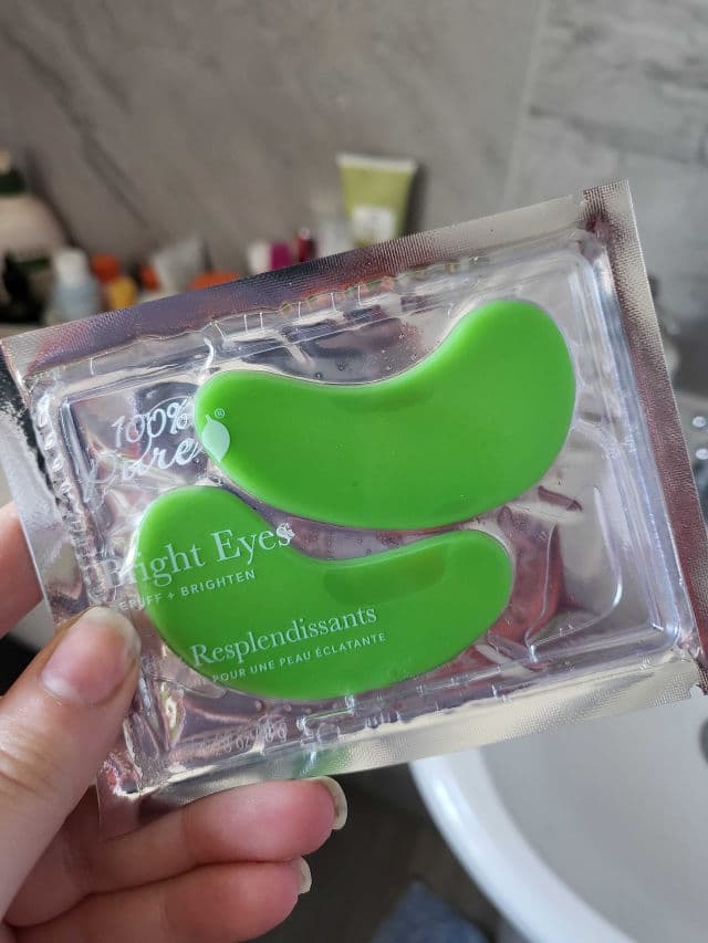 100% Pure Bright Eyes Mask review photo by crueltyfreerach