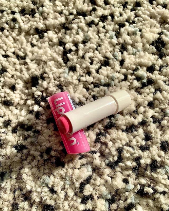 Liposan Soft Rosé Lip Balm review photo by kemsworld