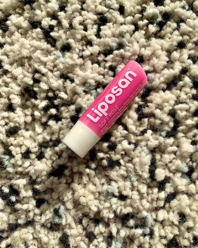 Liposan Soft Rosé Lip Balm review photo by kemsworld