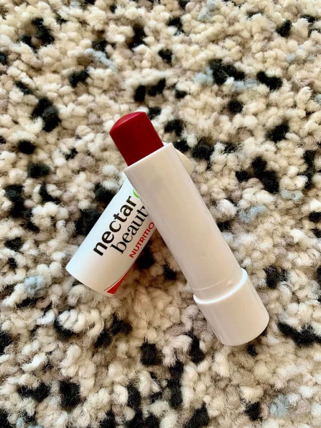Nectar of Beauty Pomegranate Nutrition Lip Stick review photo by kemsworld