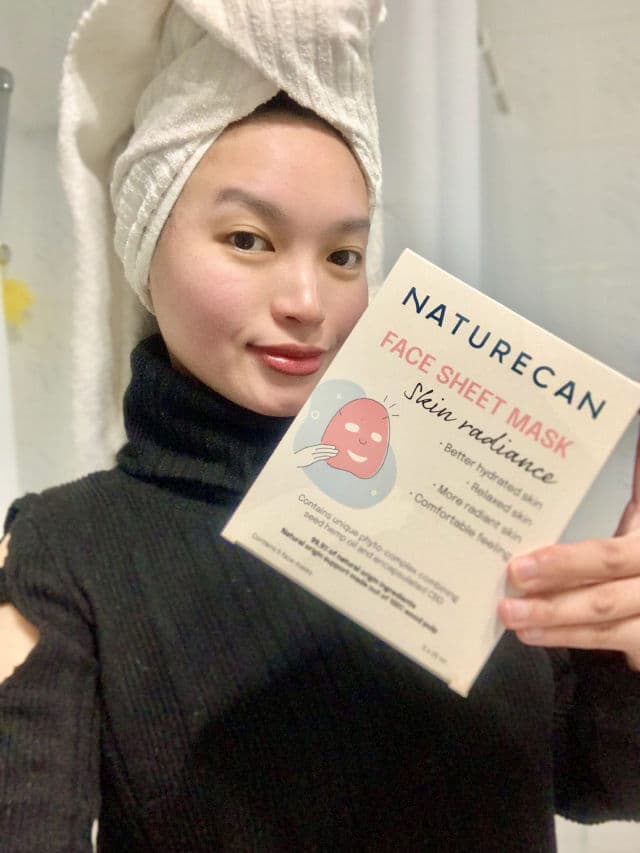 Naturecan CBD Face Sheet Mask review photo by kemsworld