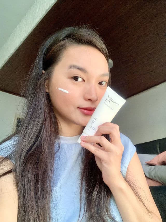 Natural Derma Project Vitamin B9 Tone-Up Cream review photo by kemsworld