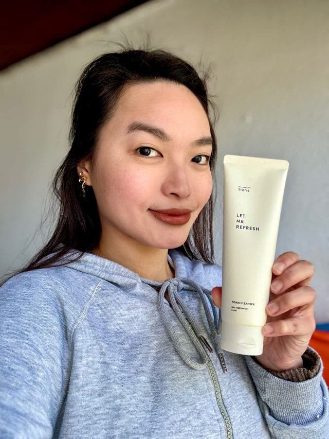 Sioris Let Me Refresh Foam Cleanser review photo by kemsworld