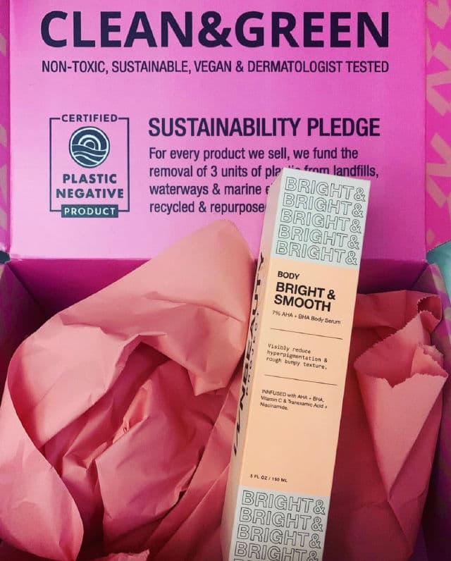 INNBeauty Project Bright & Smooth Body Serum review photo by allyreviewsproducts