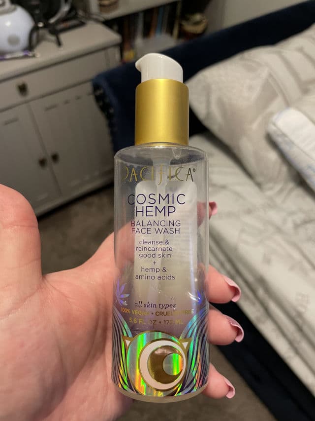 Pacifica Cosmic Hemp Balancing Face Wash review photo by GRWMelOfficial