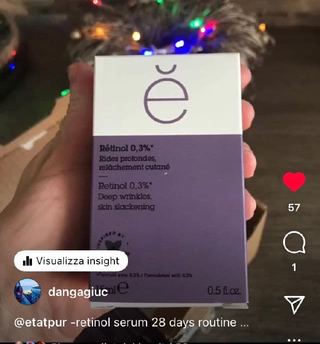 Etat Pur Retinol 0.3% Pure Active review photo by Maddy3007