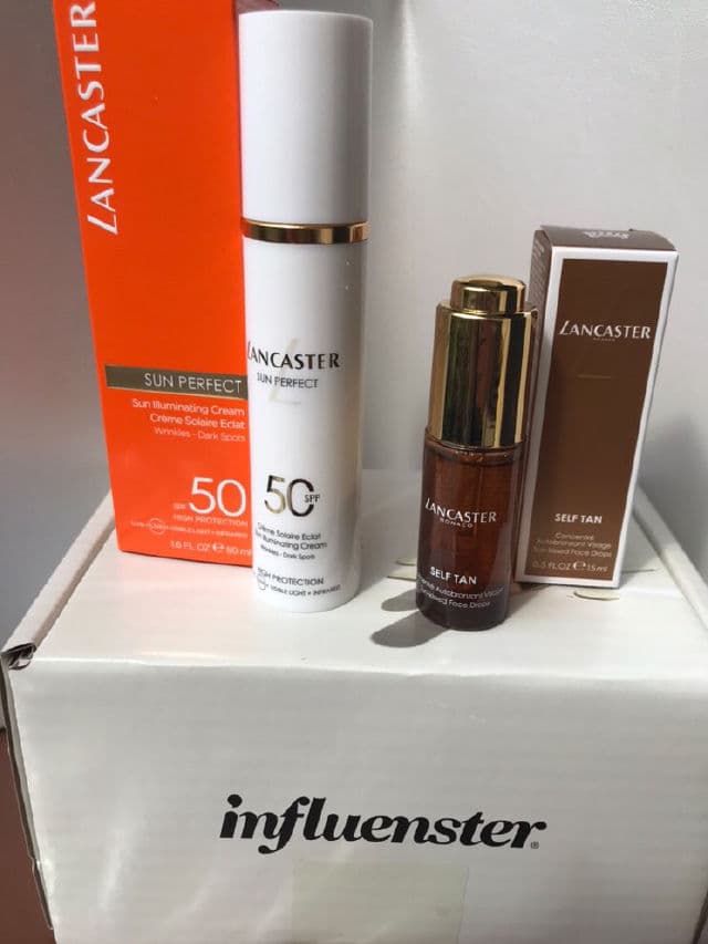 Lancaster Beauty Sun Perfect Infinite Glow Perfecting Fluid SPF50 review photo by Maddy3007