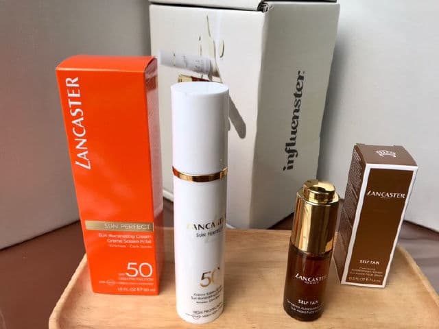 Lancaster Beauty Sun Perfect Infinite Glow Perfecting Fluid SPF50 review photo by Maddy3007