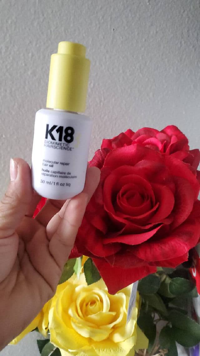 K18 Biomimetic Hairscience Molecular Repair Hair Oil review photo by lupitaaguirrep