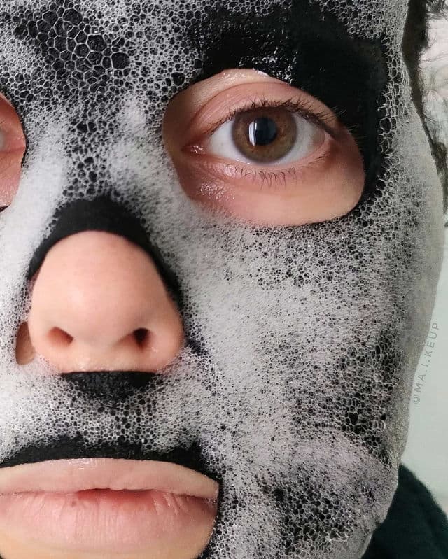 Ondo Beauty 36.5 Charcoal & Yuja Bubble Mask review photo by maikeup