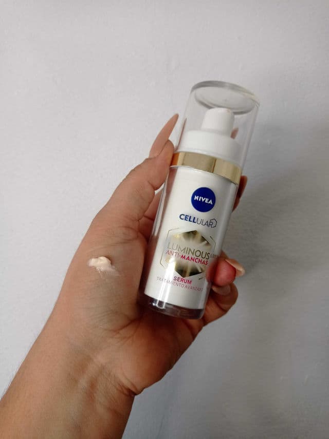 Nivea Cellular Luminous 630 Anti Dark Spot Gold Serum review photo by Virygv