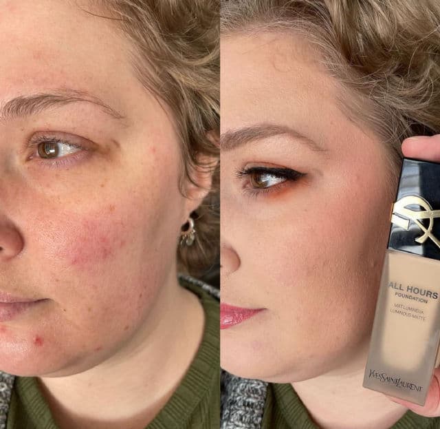YSL Beauty All Hours Luminous Matte Foundation review photo by kelikeii