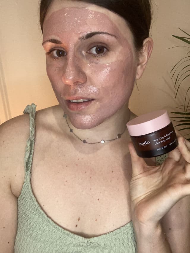 Ondo Beauty 36.5 Pink Clay & Rose Pore Cleansing Mask review photo by worldbeautyandglo