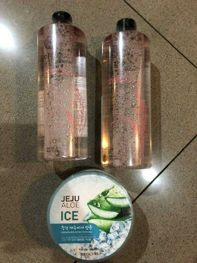 THE FACE SHOP Rice Water Bright Mild Cleansing Water review photo by SamiraHasanah