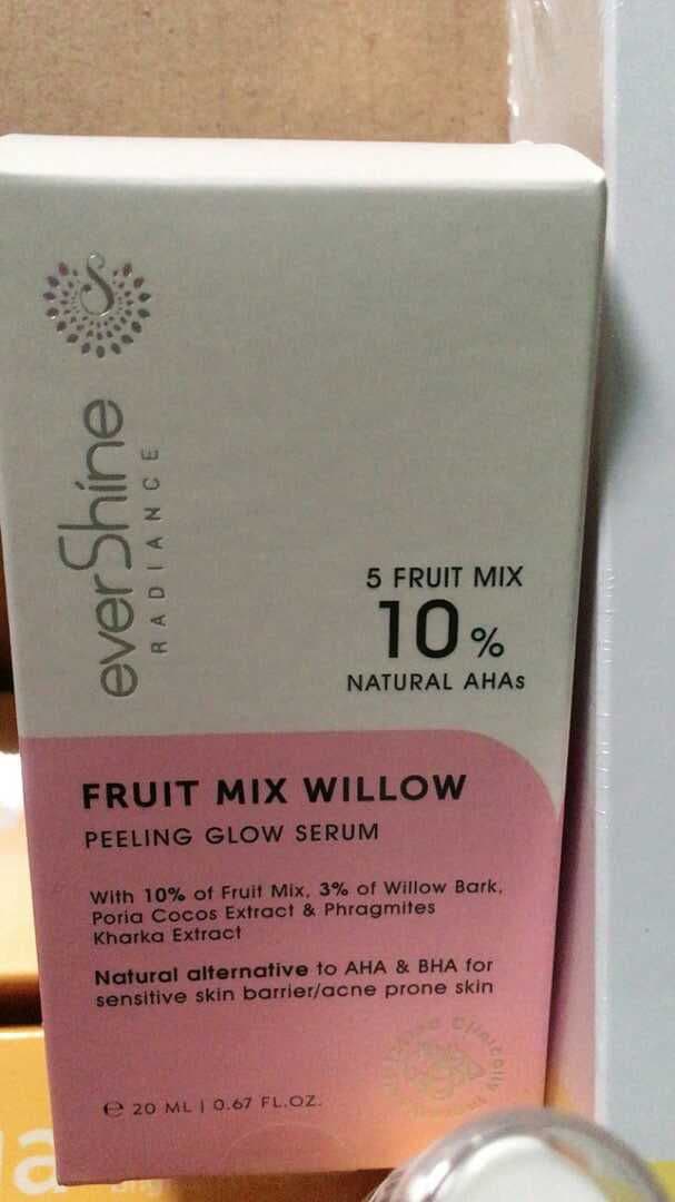 everShine 10% Fruit Mix Willow Peeling Glow Serum review photo by SamiraHasanah