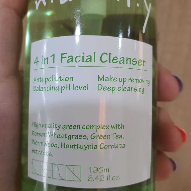 nanly 4 in 1 Facial Cleanser review photo by momofjj