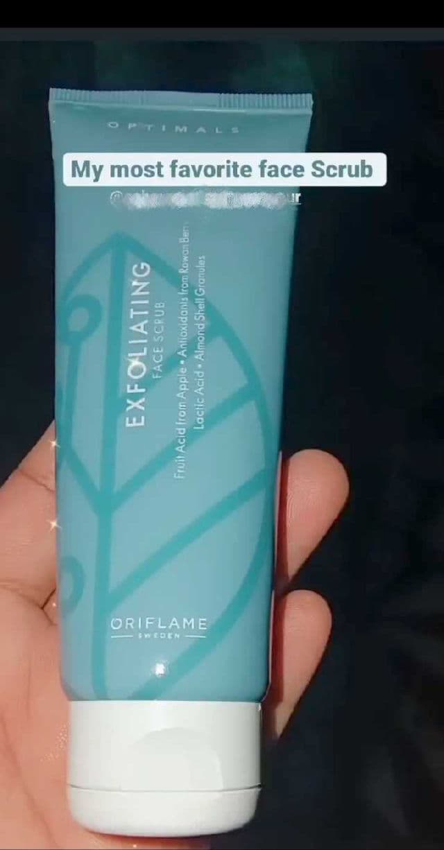 Oriflame Optimals Exfoliating Face Scrub review photo by RubabRouf