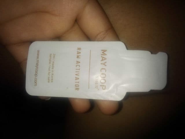 May Coop Raw Activator review photo by reviewgirl00