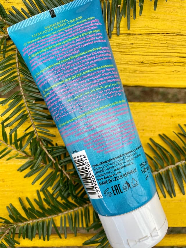 Dermacol Aroma Ritual - Luscious Hand Cream White Peach review photo by AlexandraPainter