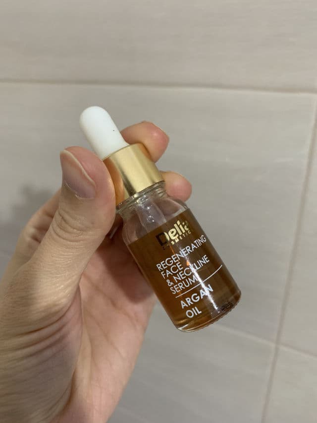 Delia Cosmetics Argan Oil Regenerating Face & Neckline Serum review photo by AlexandraPainter