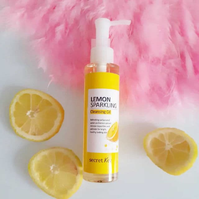 SECRET KEY Lemon Sparkling Cleansing Oil review photo by Lunea
