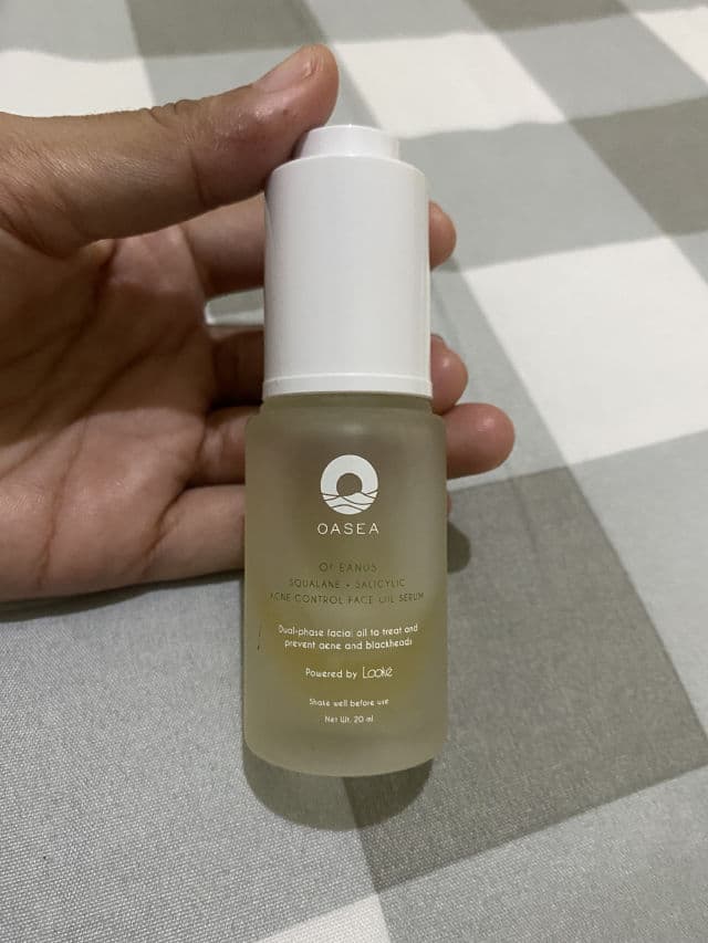 OASEA Oceanus Squalane + Salicylic Acne Control Face Oil Serum  review photo by Skinthetic