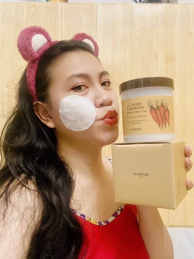 SKINFOOD Carrot Carotene Calming Water Pad review photo by thihoang
