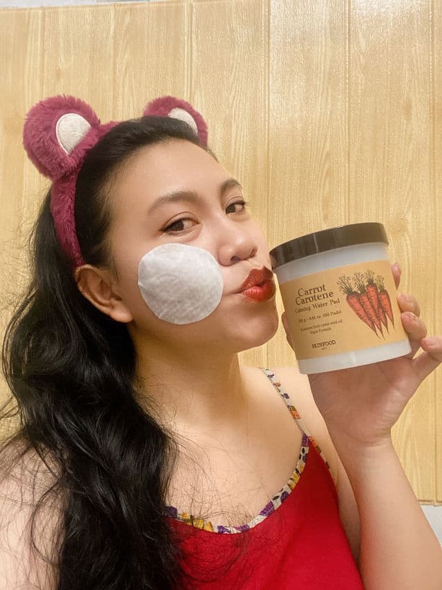 SKINFOOD Carrot Carotene Calming Water Pad review photo by thihoang