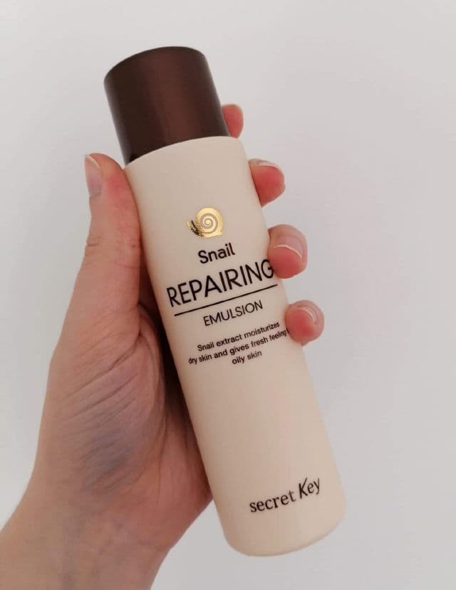 SECRET KEY Snail Repairing Emulsion review photo by KHG93